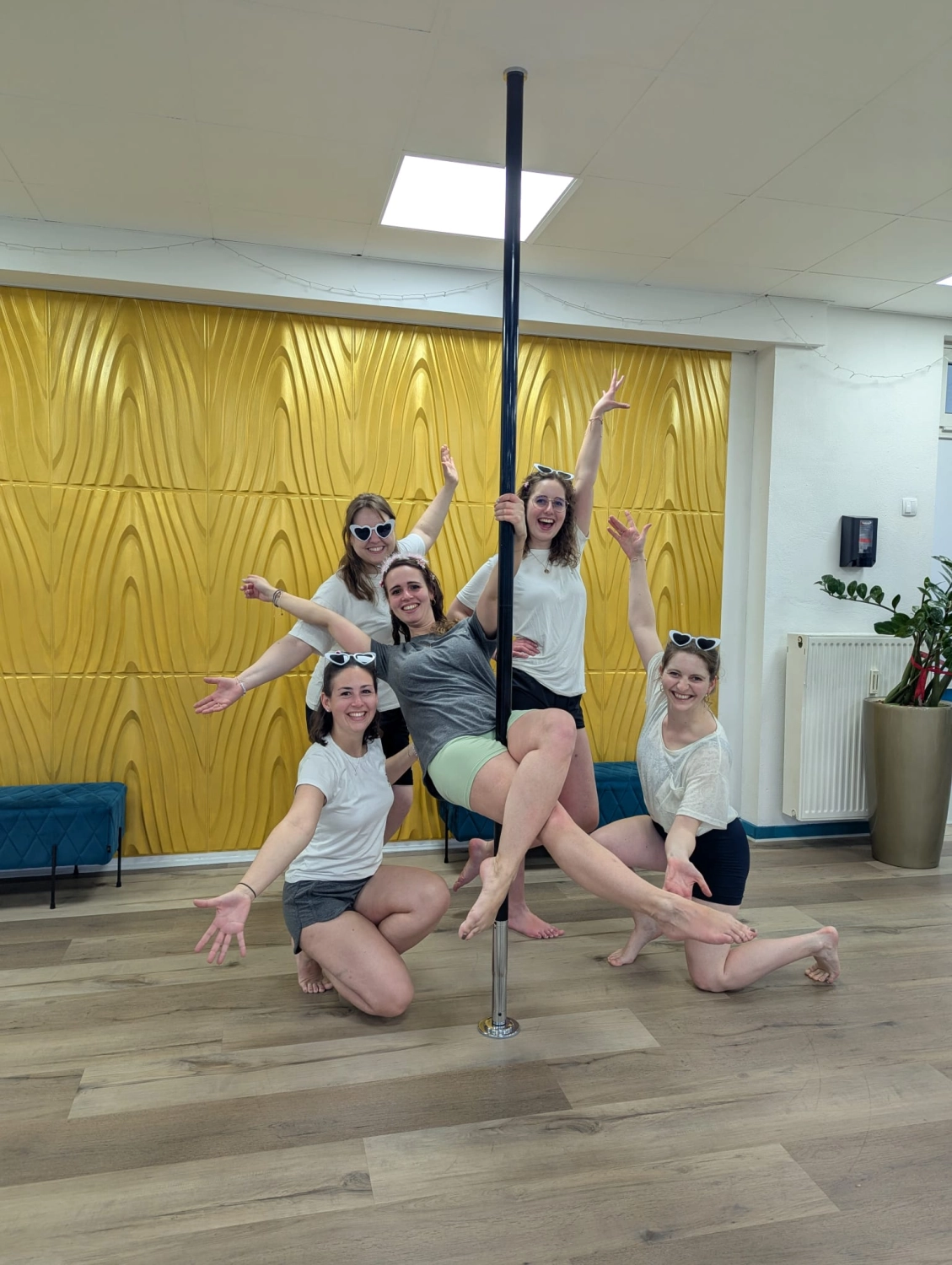 Ein tanzendes Mädchen von Pole Dance Lahr 