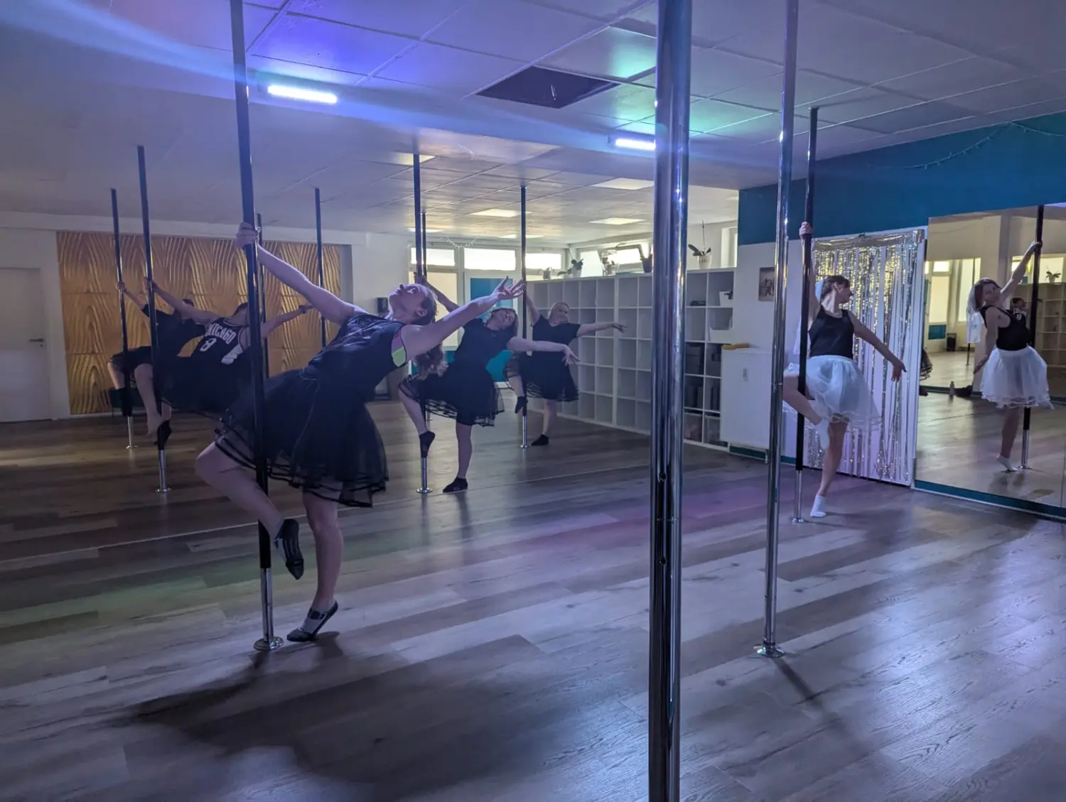 Ein tanzendes Mädchen von Pole Dance Lahr 