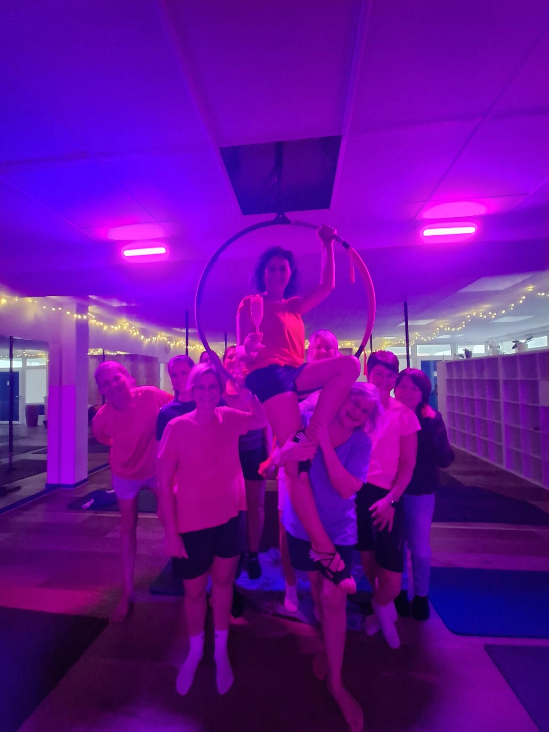 Ein tanzendes Mädchen von Pole Dance Lahr 